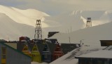 Longyearbyen from hotel room